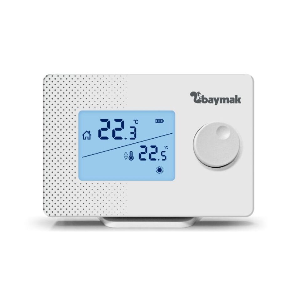 Baymak Logı S Kablosuz Dijital Oda Termostatı