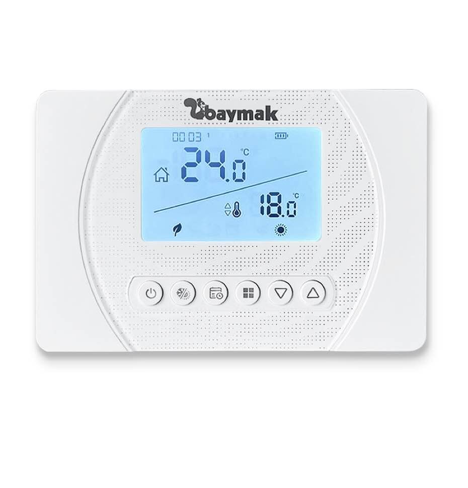 Baymak Logı Pro S Kablosuz Programlanabilir Oda Termostatı
