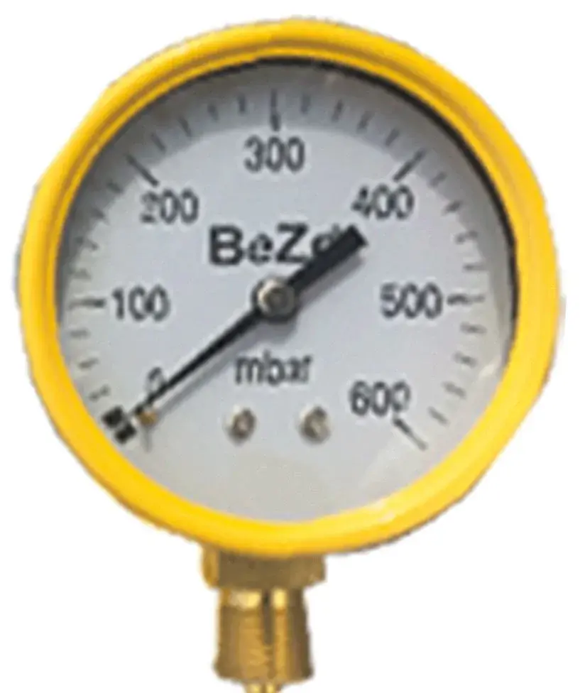 Gaz Manometresi 600 mbar